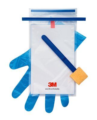 3m? ssl10nb2g海綿涂抹棒，含10毫升中和緩沖液和手套 ，100套/箱